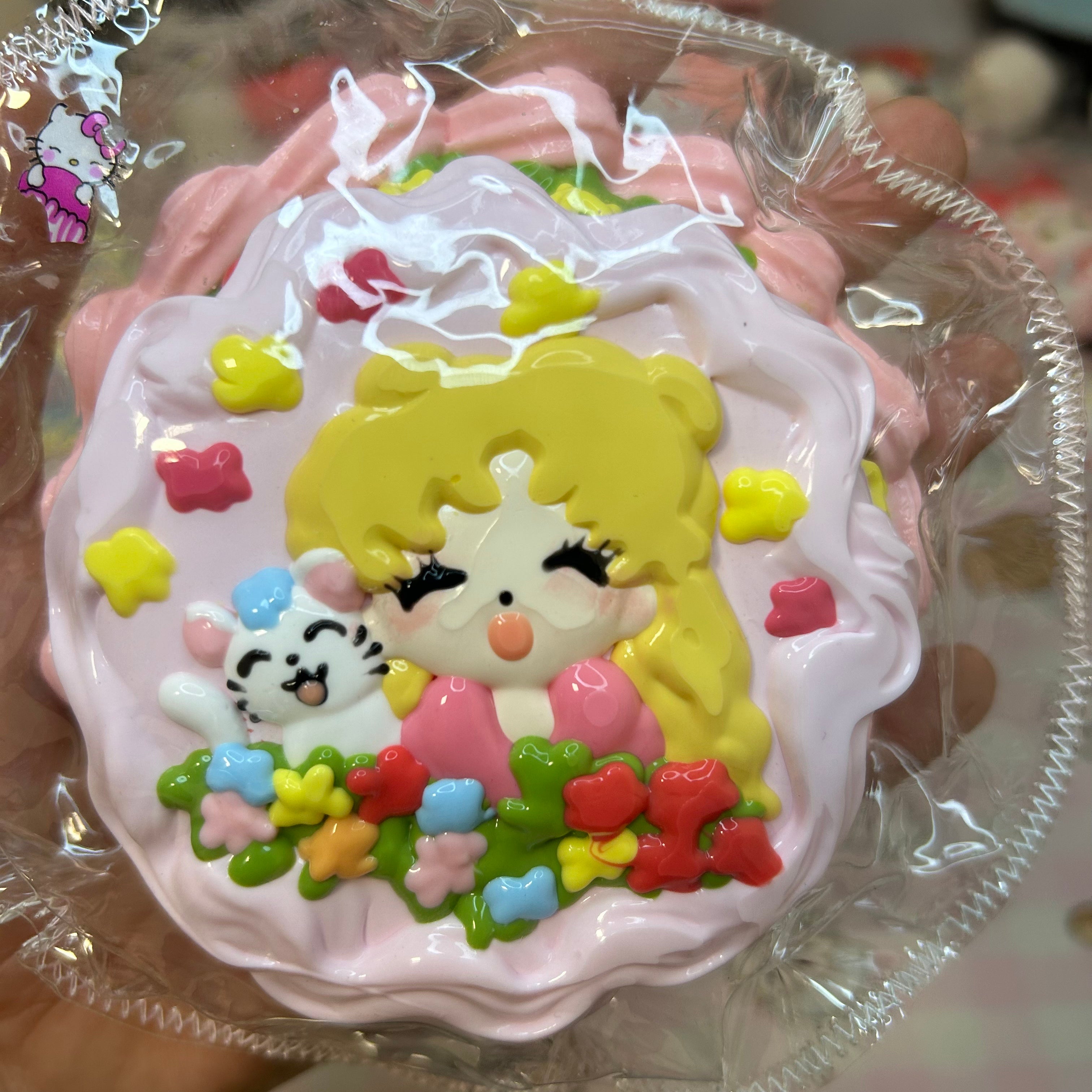 π Kawaii Girl & Cat - Themed Squishy ToyοΌOnly oneοΌ