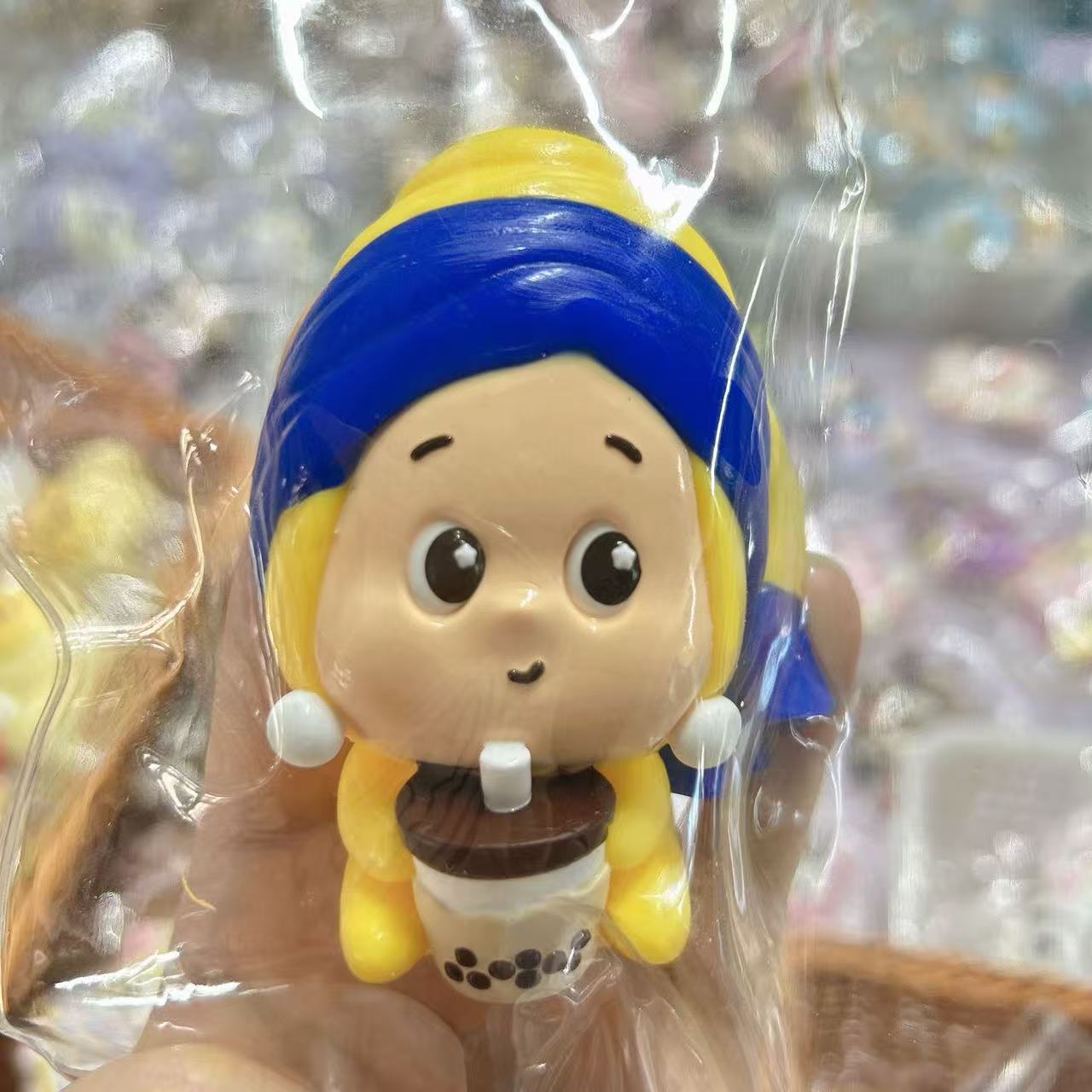 π§ Boba - Loving Girl Figurine | Cute Desk Decor β¨