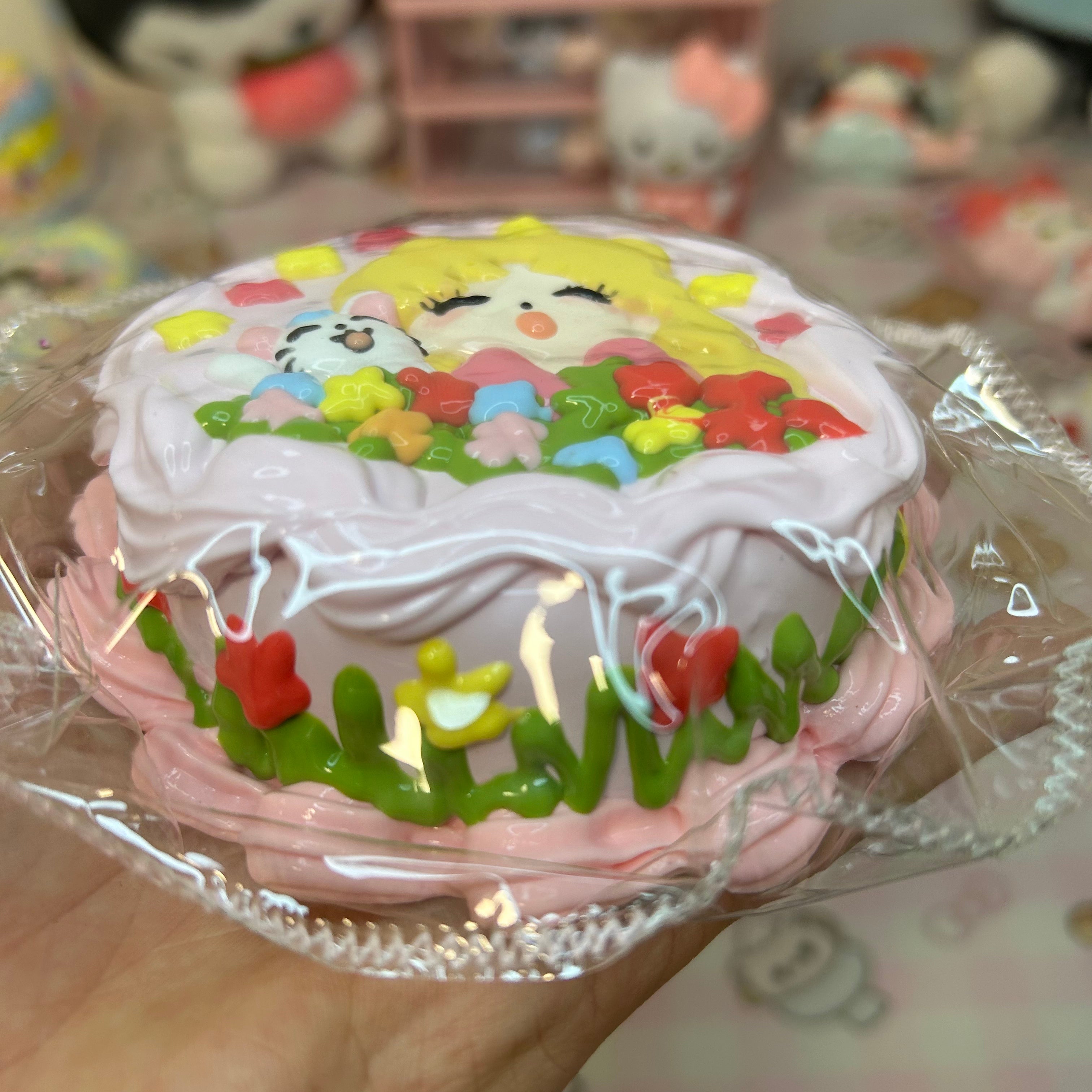π Kawaii Girl & Cat - Themed Squishy ToyοΌOnly oneοΌ