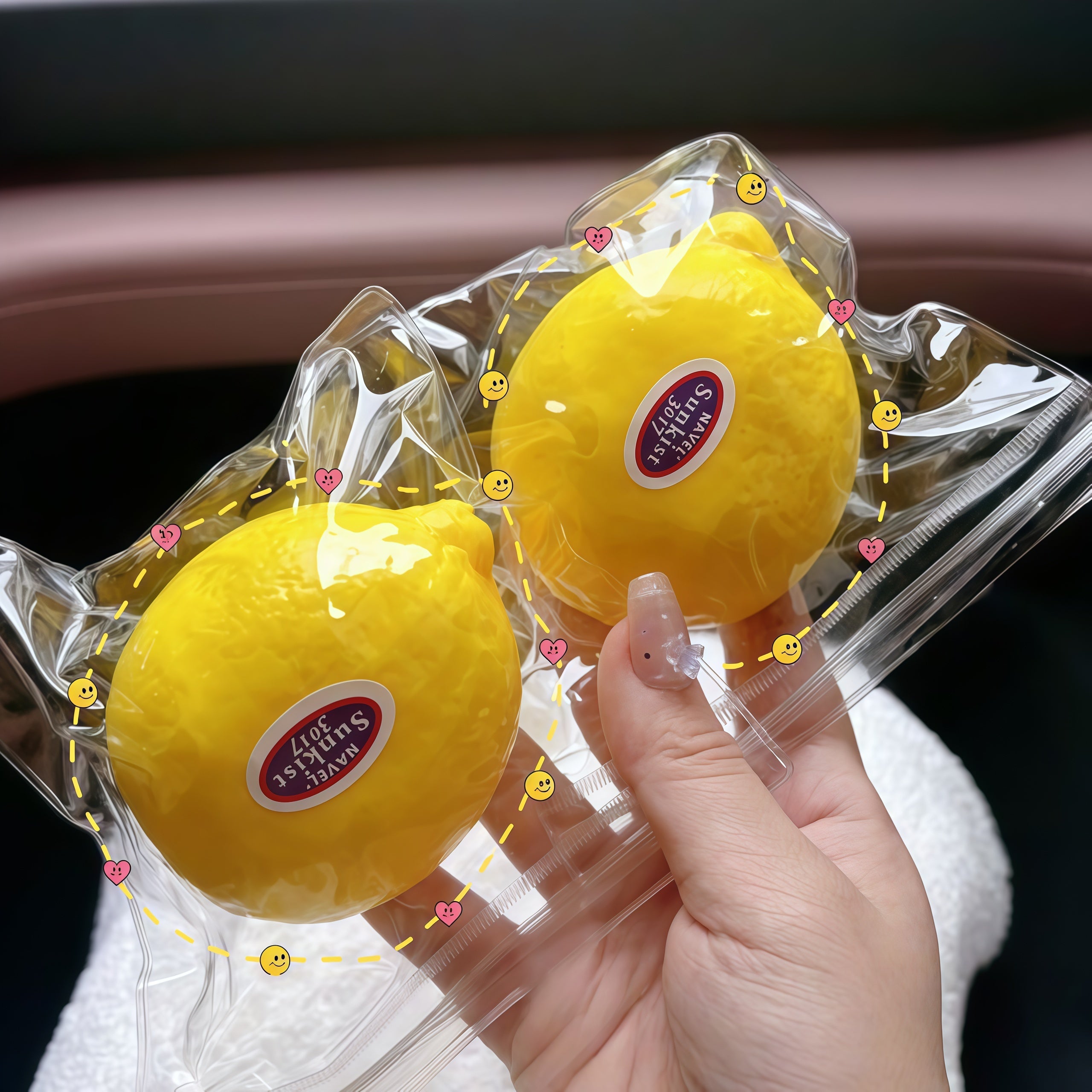 Sunshine - Bright Lemon Squishy Toy: Squeeze Away Stress!🍋