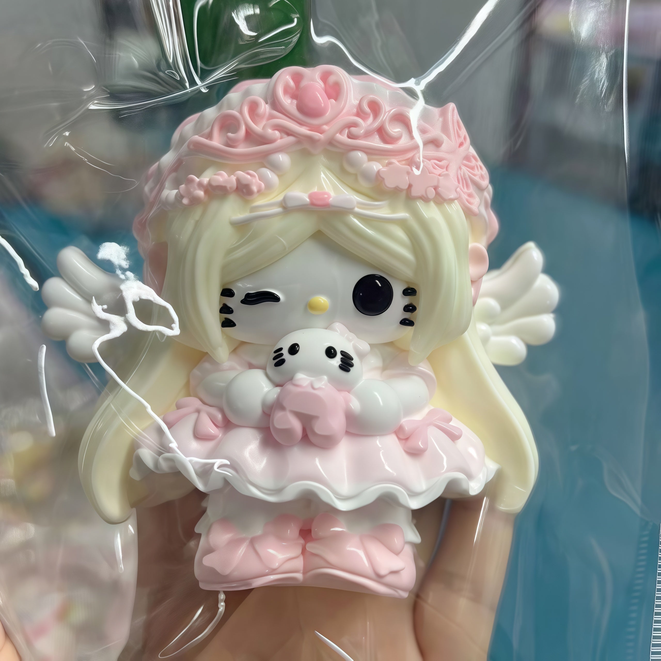 Angelic Hello Kitty Squishy – Your Sweet, Squishy Guardian 👼💕