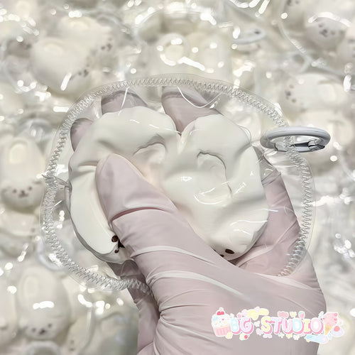 Adorable Bear Slipper Keychains: Squishy Cuteness On - the - Go🐻