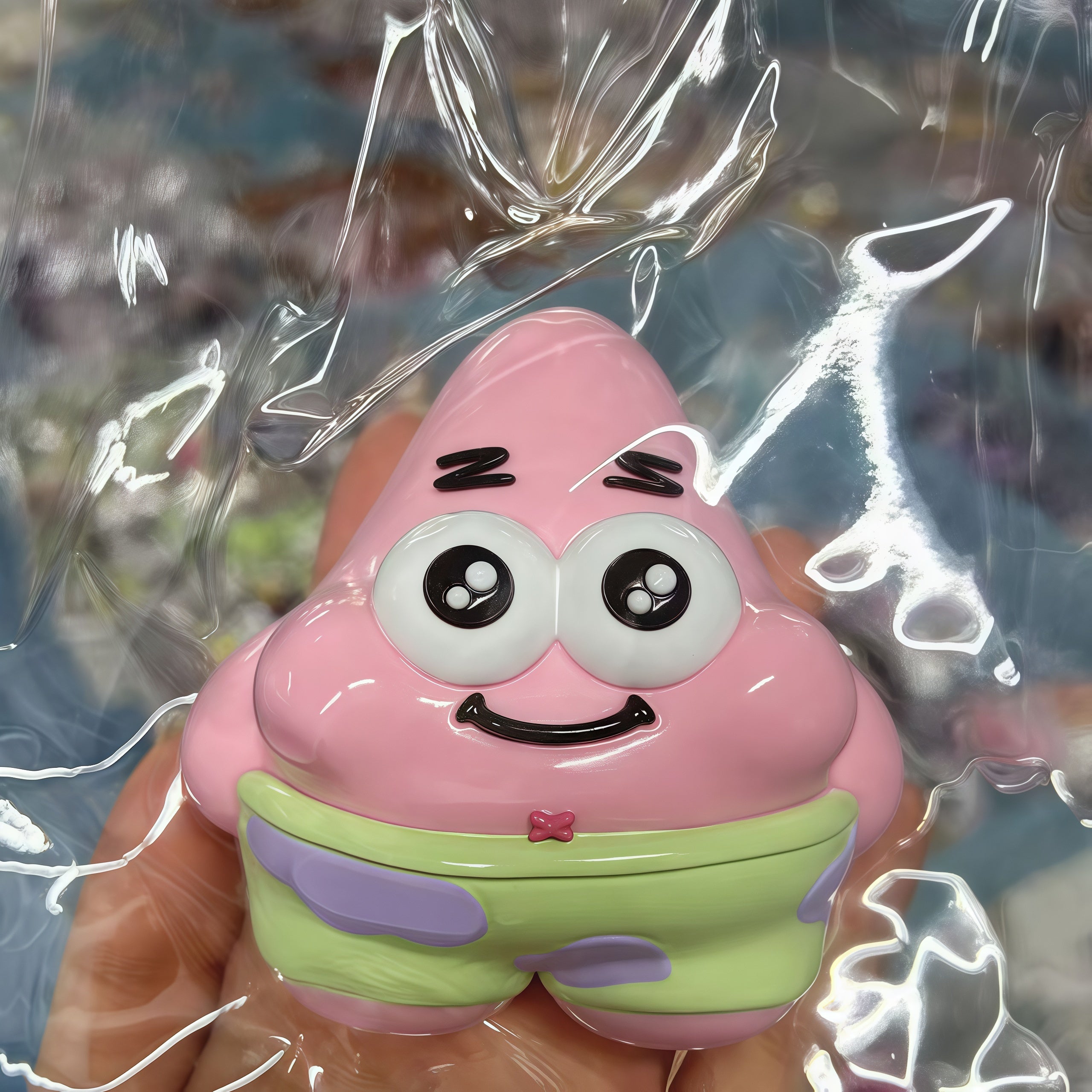 🌟 SpongeBob Patrick Star Trinket Box | Cute Storage for Small Treasures 🐚