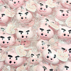 Angry - Eyebrow Piggy Squishy: Cute & Quirky Stress Relief🐷
