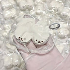 Adorable Bear Slipper Keychains: Squishy Cuteness On - the - Go🐻